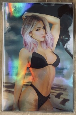 Totally Rad Comics 2nd Anniversary Virgin Holofoil Exclusive