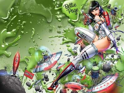 Bettie Page #1 - Wraparound Trade