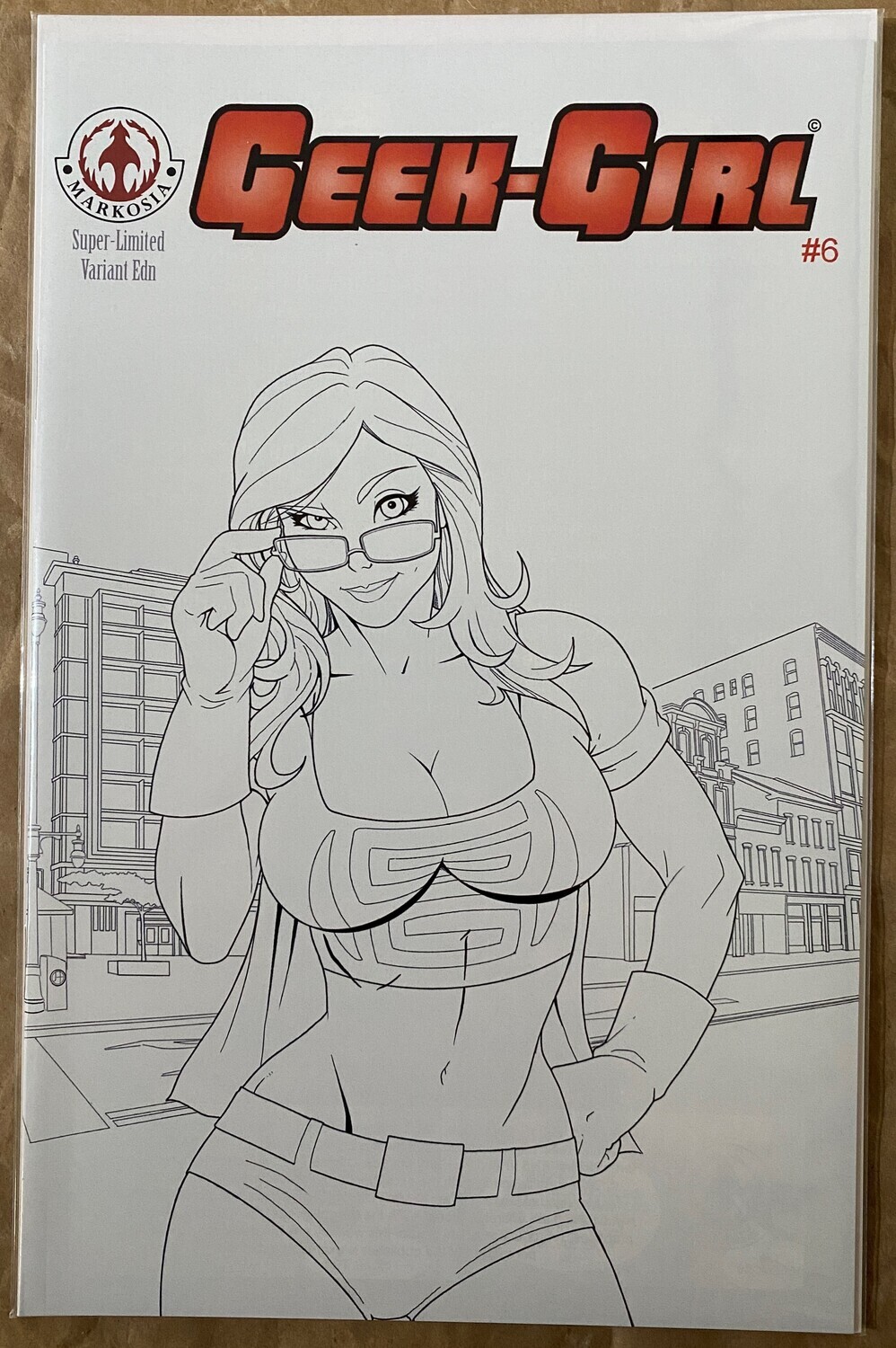 Geek-Girl #6 - Kickstarter Sketch Exclusive