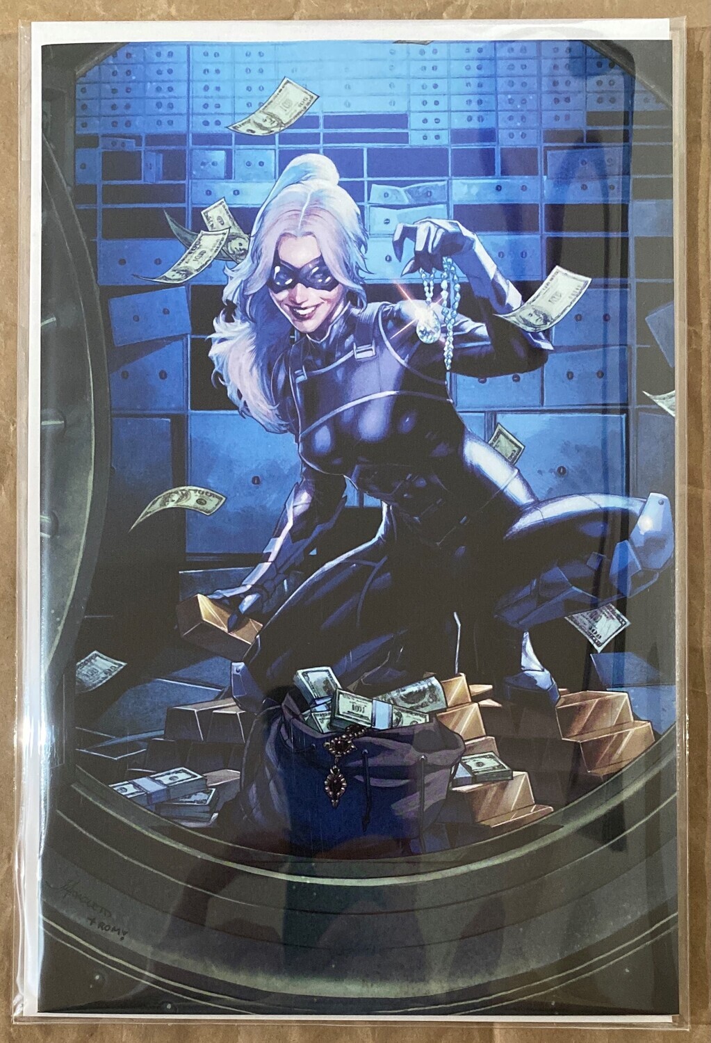 Spider-Man City at War #1 - Black Cat Virgin Exclusive