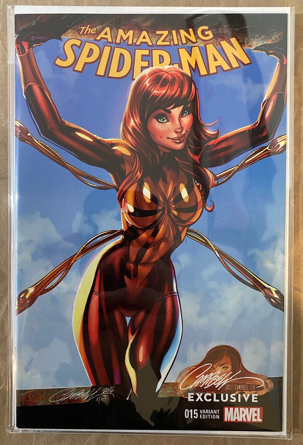 Amazing Spider-Man #15 - Mary Jane Iron Spider Suite Exclusive