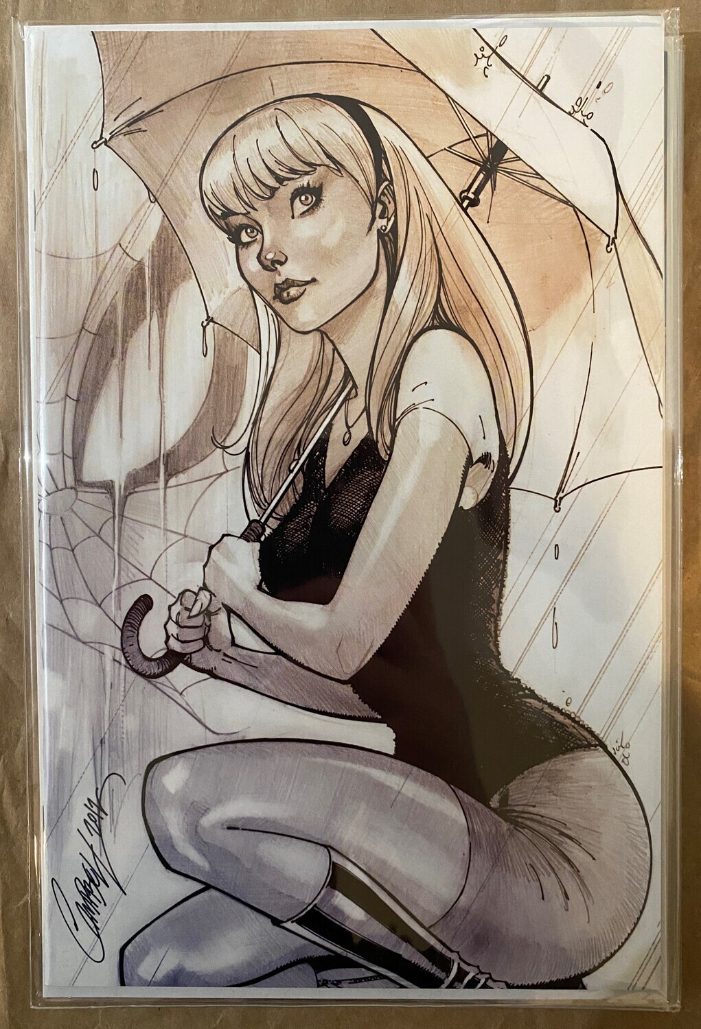 Amazing Spider-Man #14 - Gwen Color Splash Virgin Exclusive