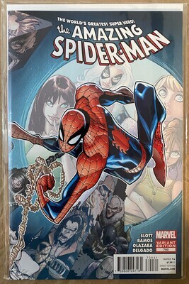 Amazing Spider-Man #700 - Ramos Wraparound Variant
