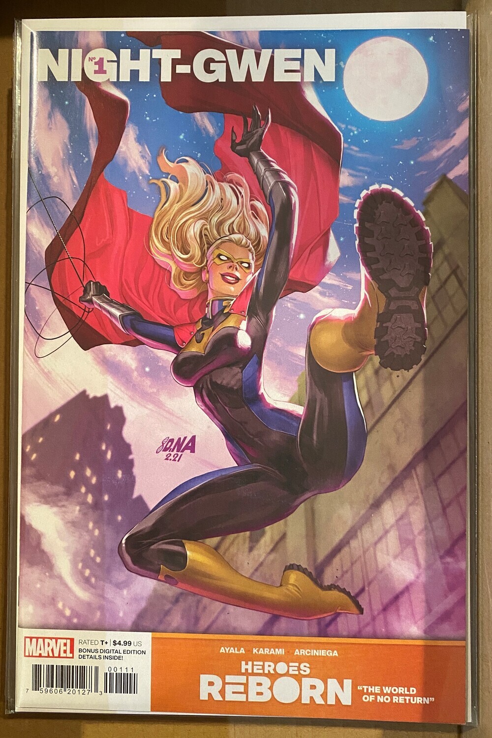 ​Heroes Reborn: Night-Gwen #1
