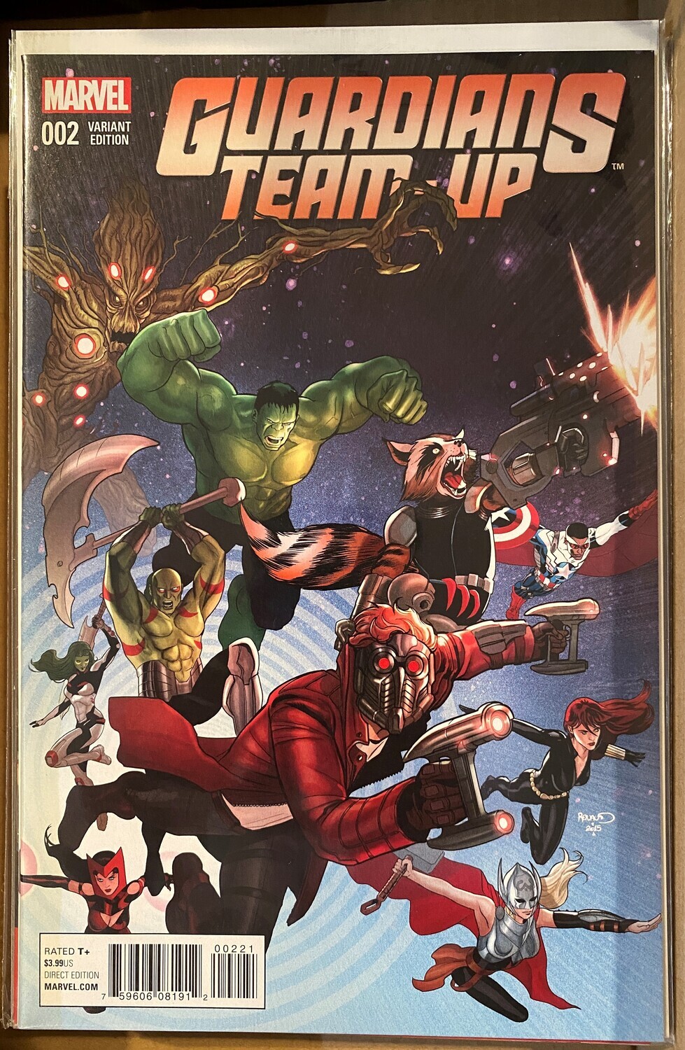 Guardians Team-Up #2 - Ratio Variant