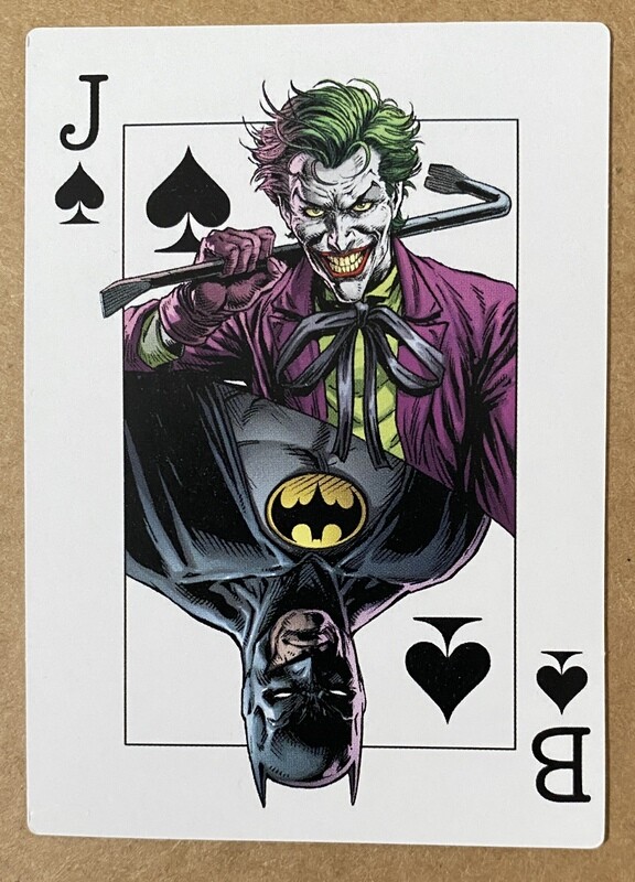Three Jokers Cards Batman vs Joker
