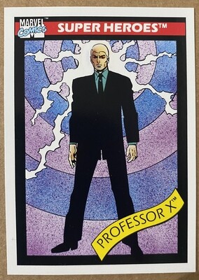 Marvel Comics Super Heroes - Professor X Card