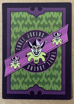 Three Jokers Cards - Batman vs Joker