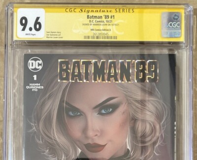 Batman '89 #1 - Warren Louw Trade Exclusive - CGC 9.6 (Signature Series)