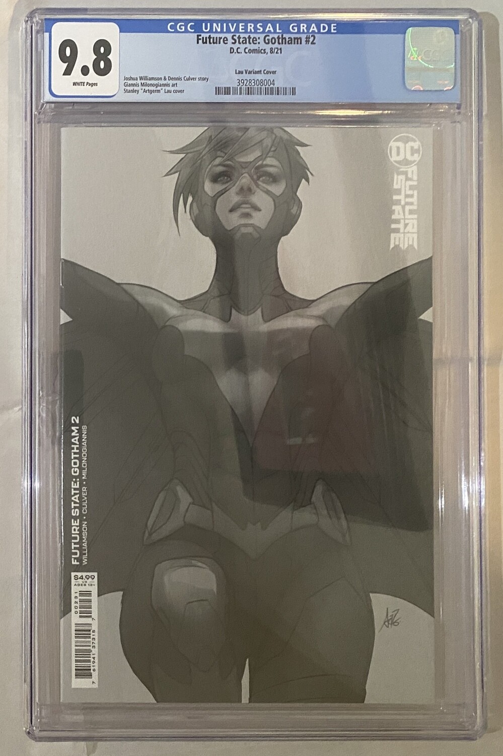 Future State: Gotham #2 - Batgirl Sketch Ratio Exclusive - CGC 9.8