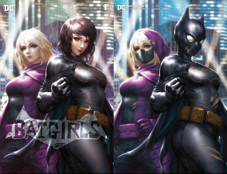 Batgirls #1 - Lim - Masked Minimal &amp; Unmasked Trade Exclusives