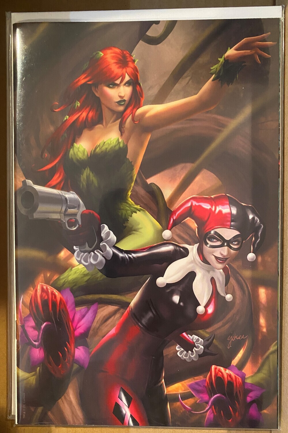 Harley Quinn &amp; Poison Ivy #1 - Ejikure Virgin Variant