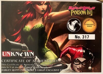 Harley Quinn &amp; Poison Ivy #1 - Ejikure Virgin Variant