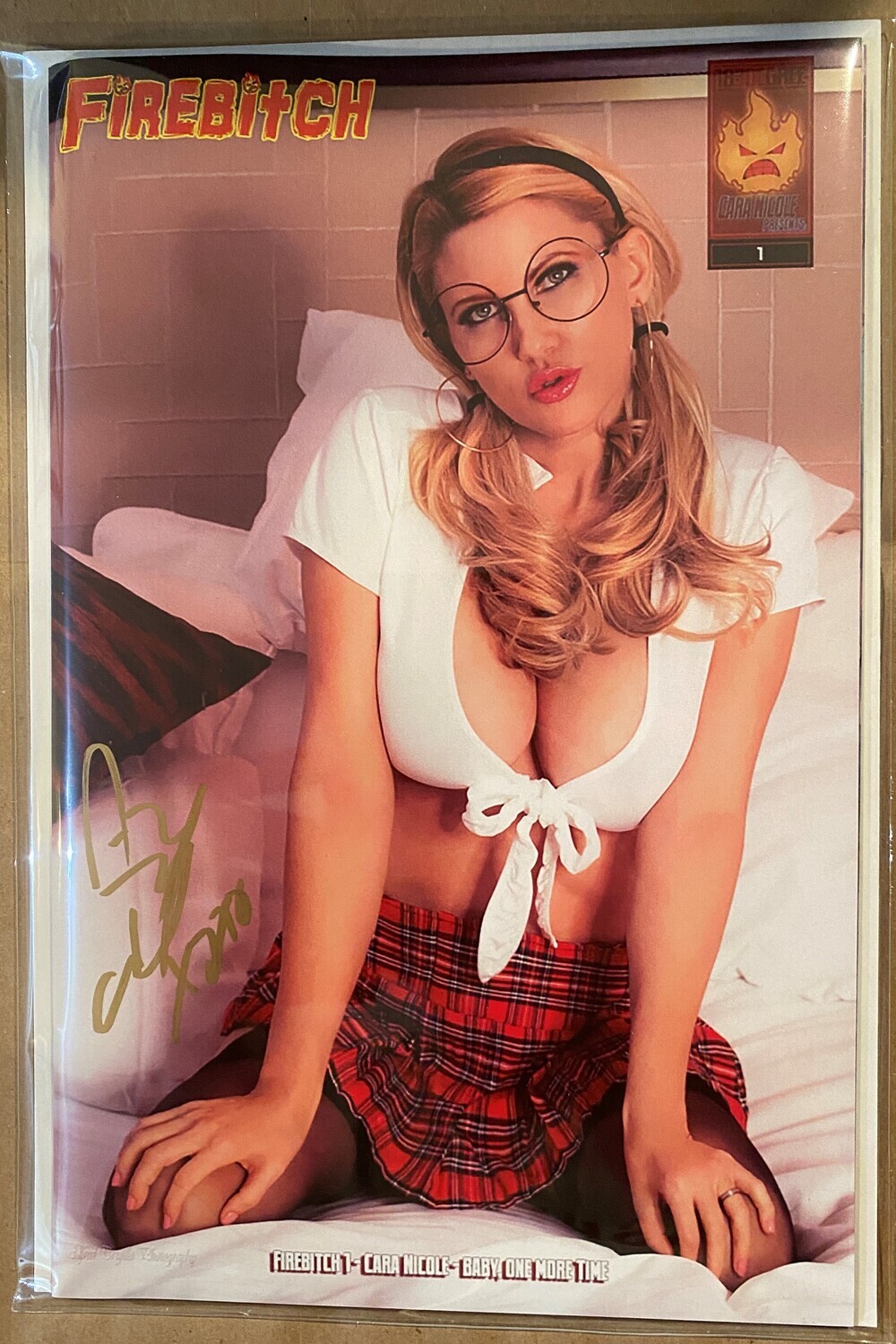 Firebitch #1 - &quot;Baby One More Time&quot; Cosplay Kickstarter Exclusive (SIGNED)