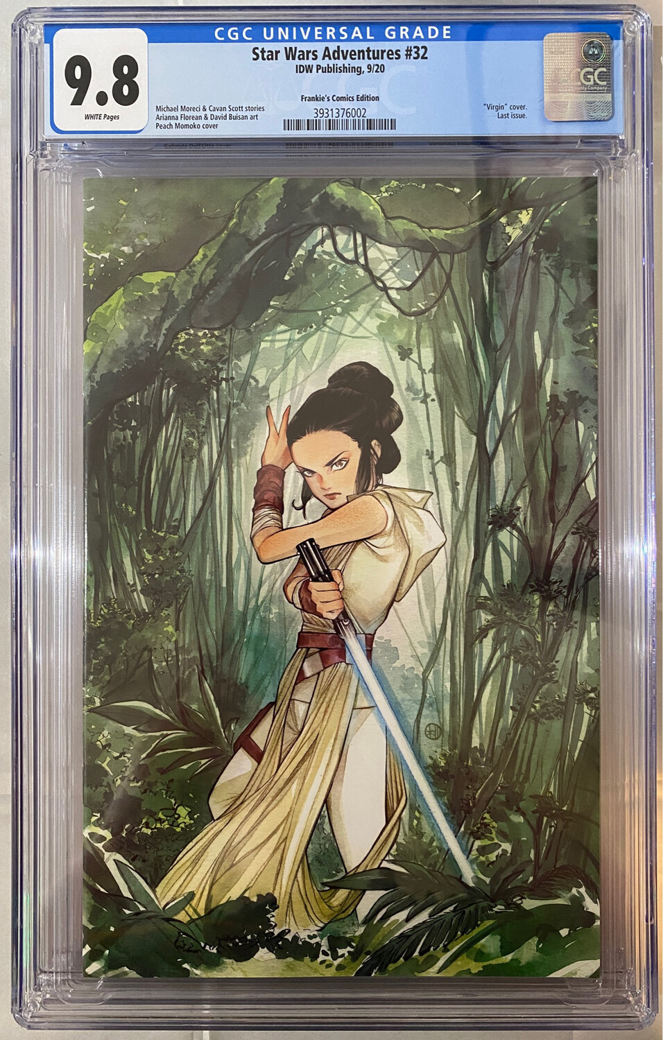 Star Wars Adventures #32 - Frankie&#39;s Comics Virgin Exclusive - CGC 9.8