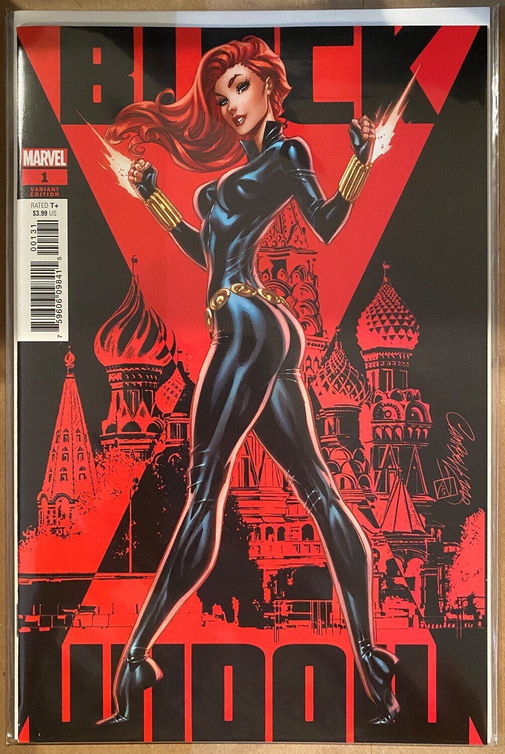 Black Widow #1 - J. Scott Campbell Trade Variant