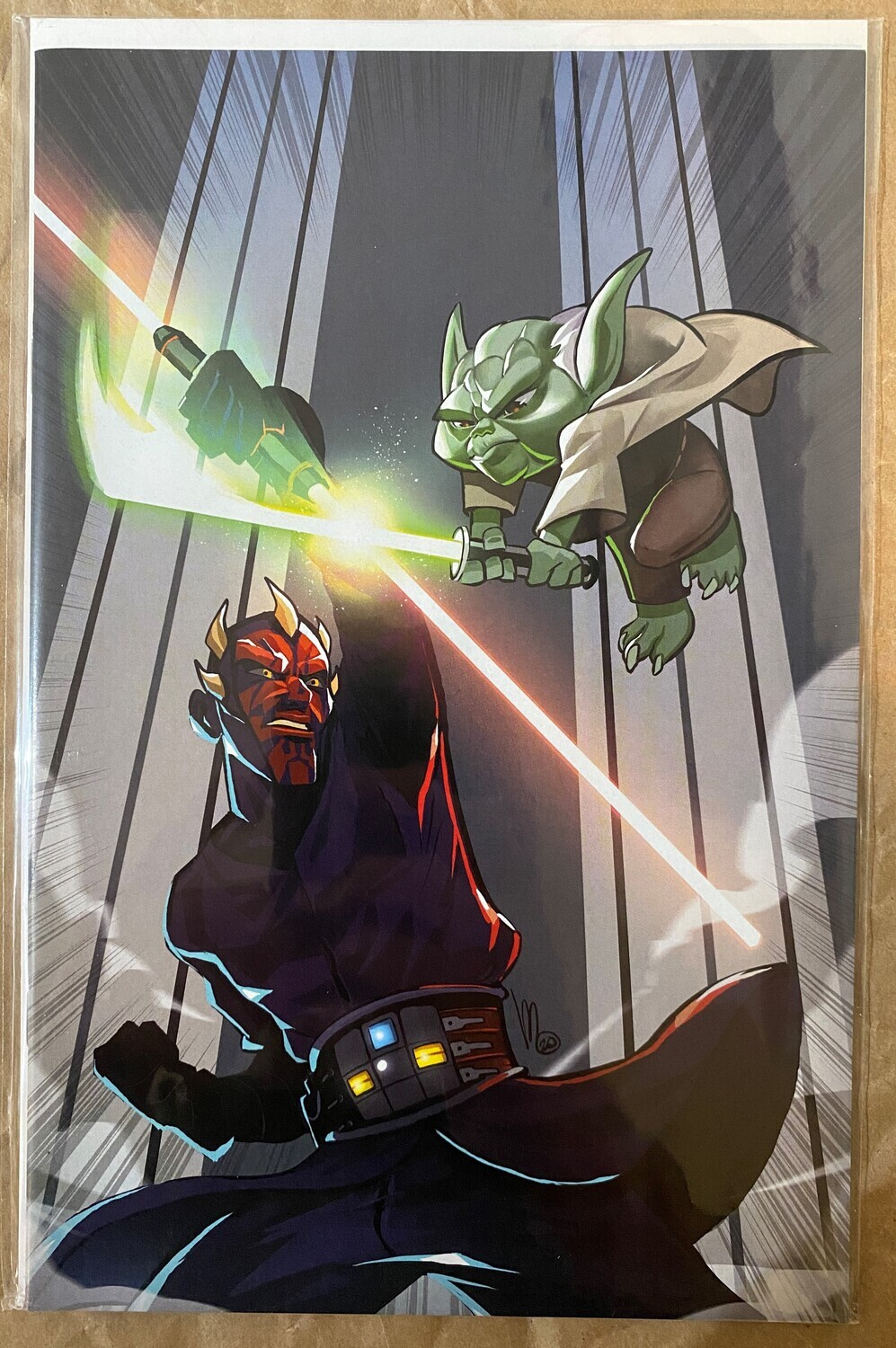 Star Wars Adventures #4 - Yoda vs Darth Maul Virgin Exclusive