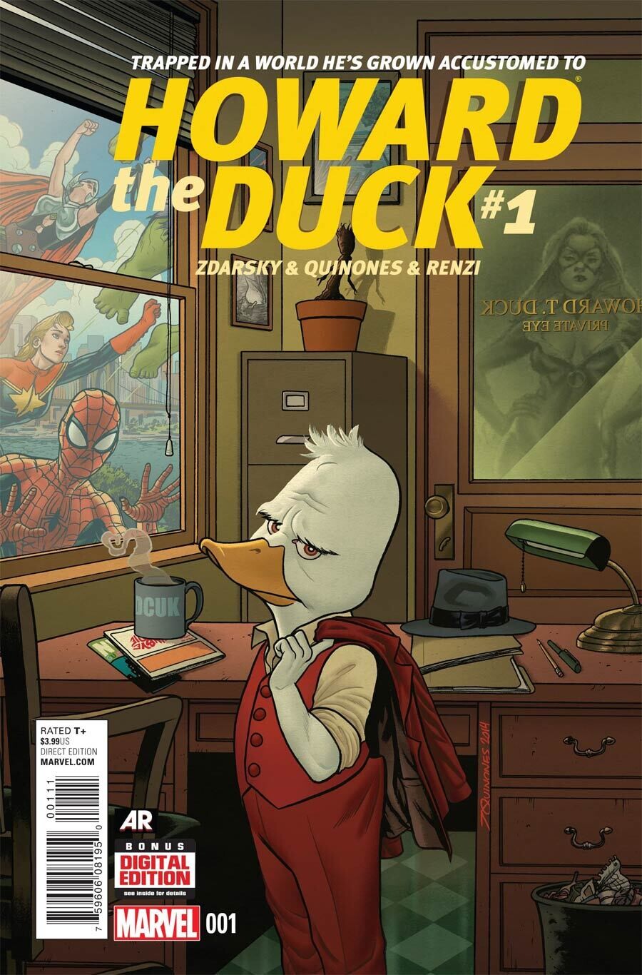 Howard the Duck #1 - Quinones Variant