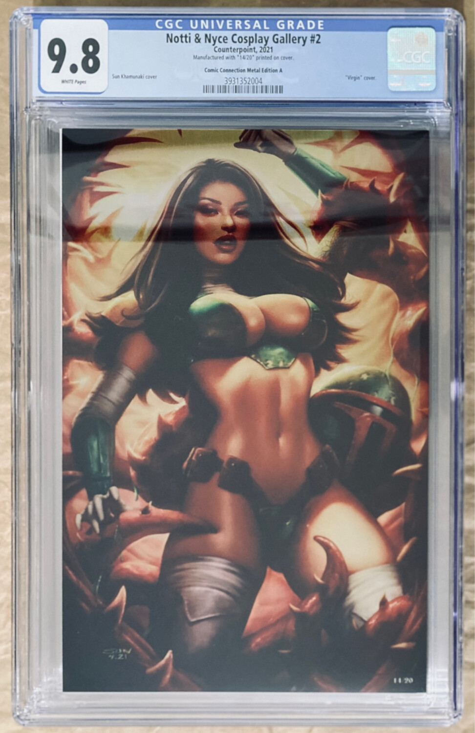 Notti &amp; Nyce Cosplay Gallery #2 - Comic Connection May the 4th Virgin Metal - Boba Fett Cosplay - CGC 9.8