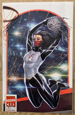 Silk #2 - Marvel Classics Basketball Card Virgin Exclusive