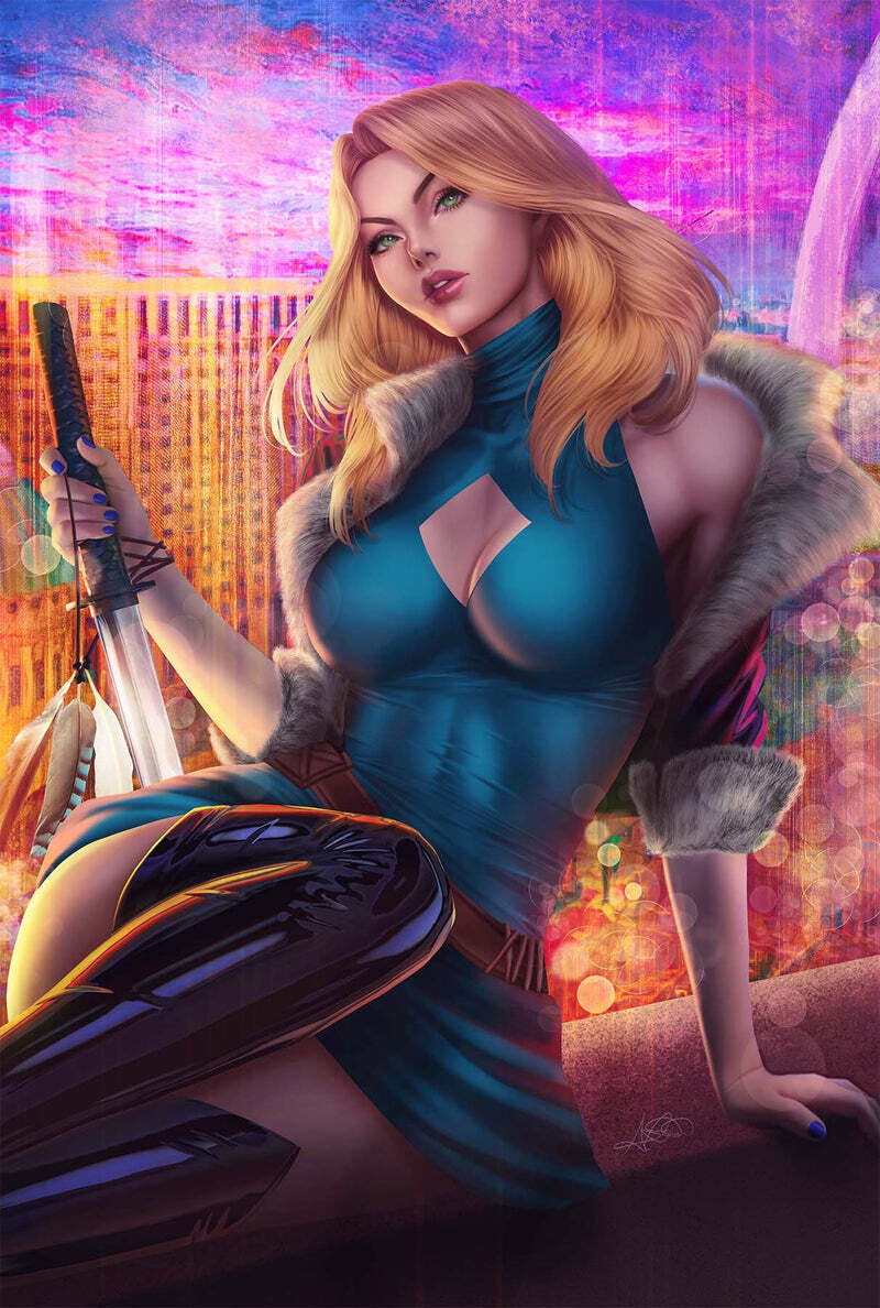 Muffy the Pimp Slayer #1 - Ariel Diaz - Virgin Chrome Exclusive
