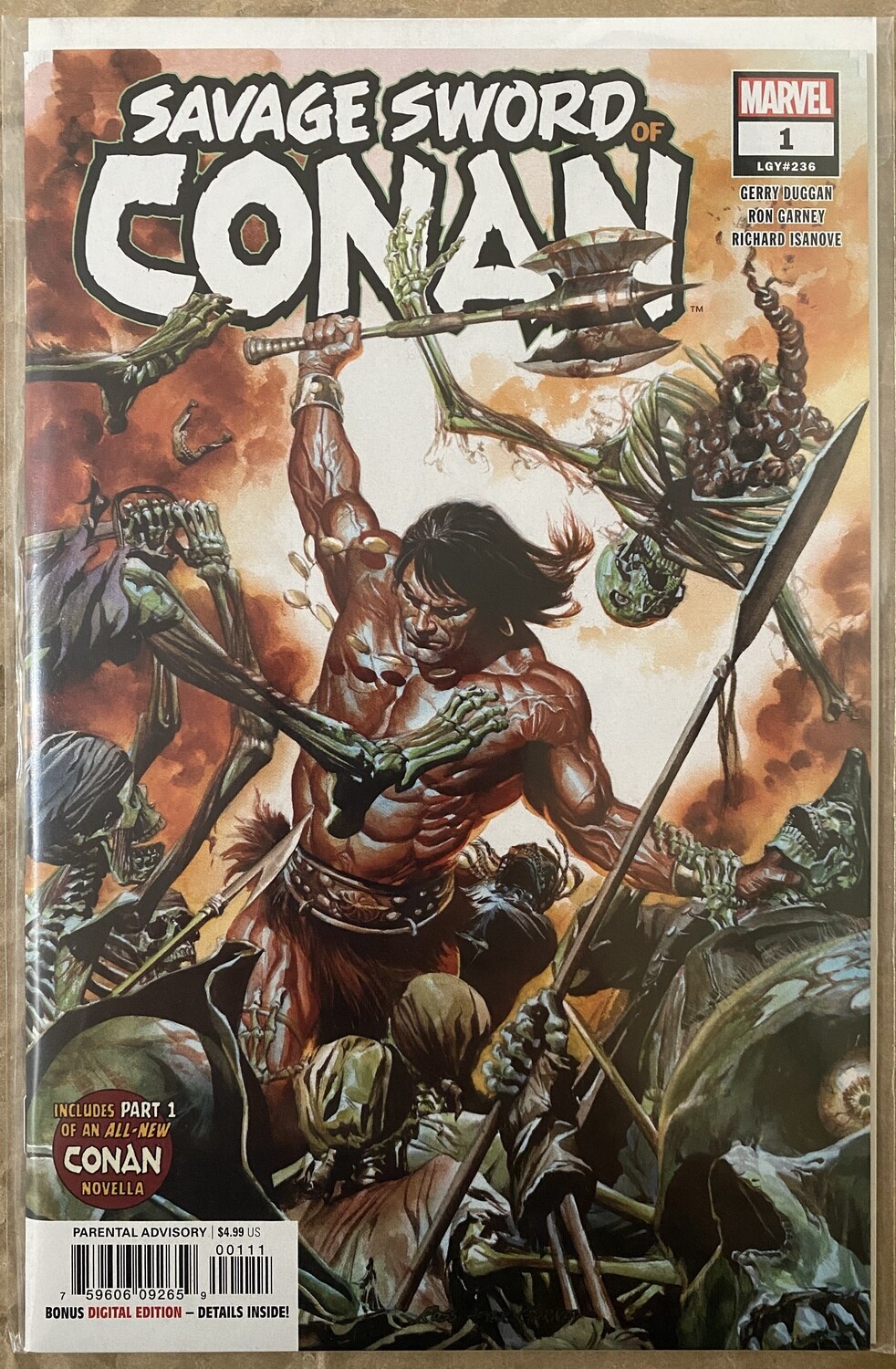 Savage Sword of Conan #1 - Alex Ross Variant