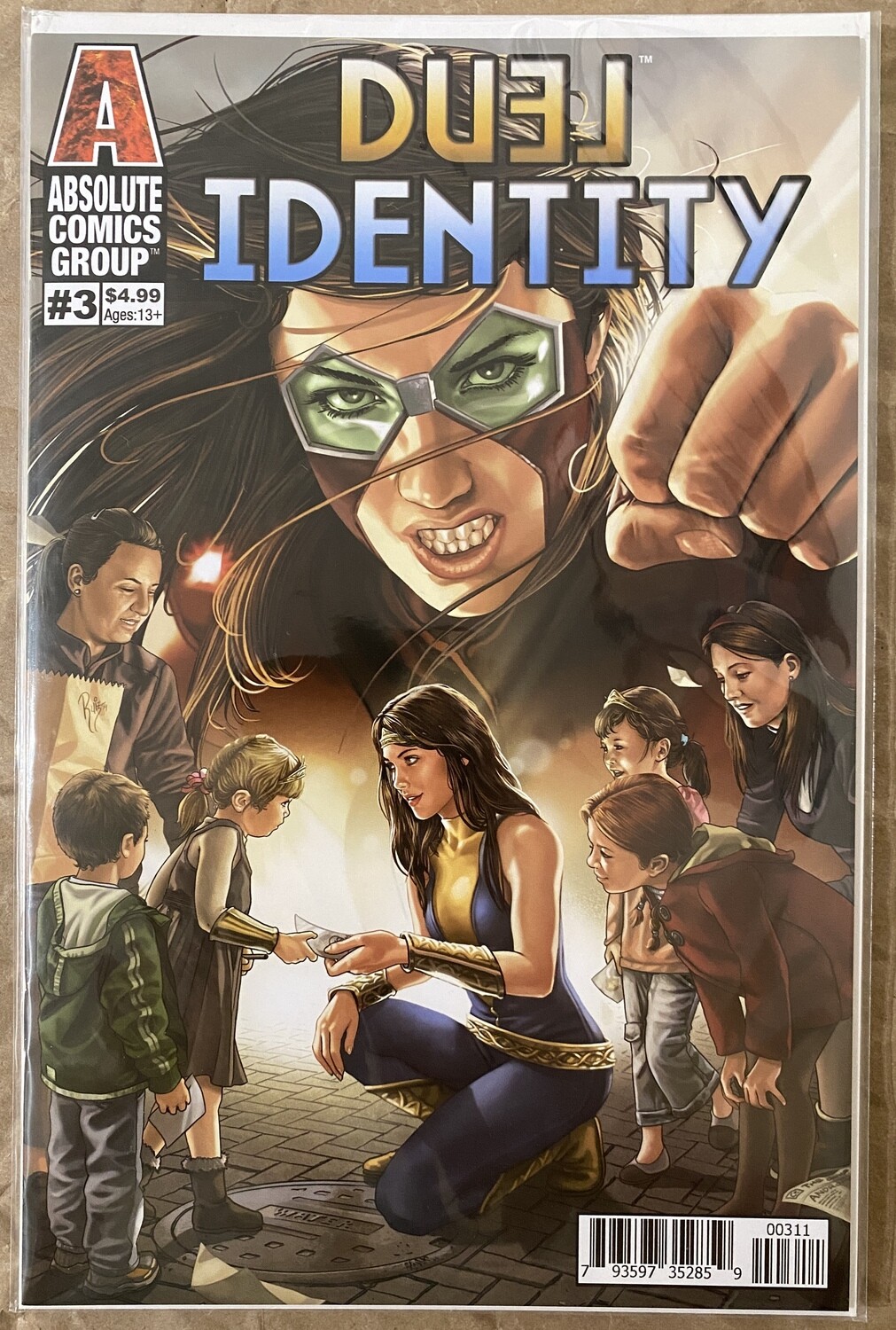 Duel Identity #3 - Retailer Cover