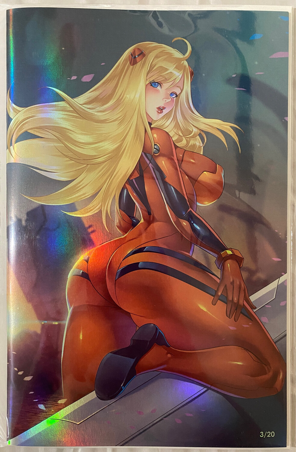 Patriotika United #3 - &quot;Mecha Rider&quot; Virgin Holofoil Variant