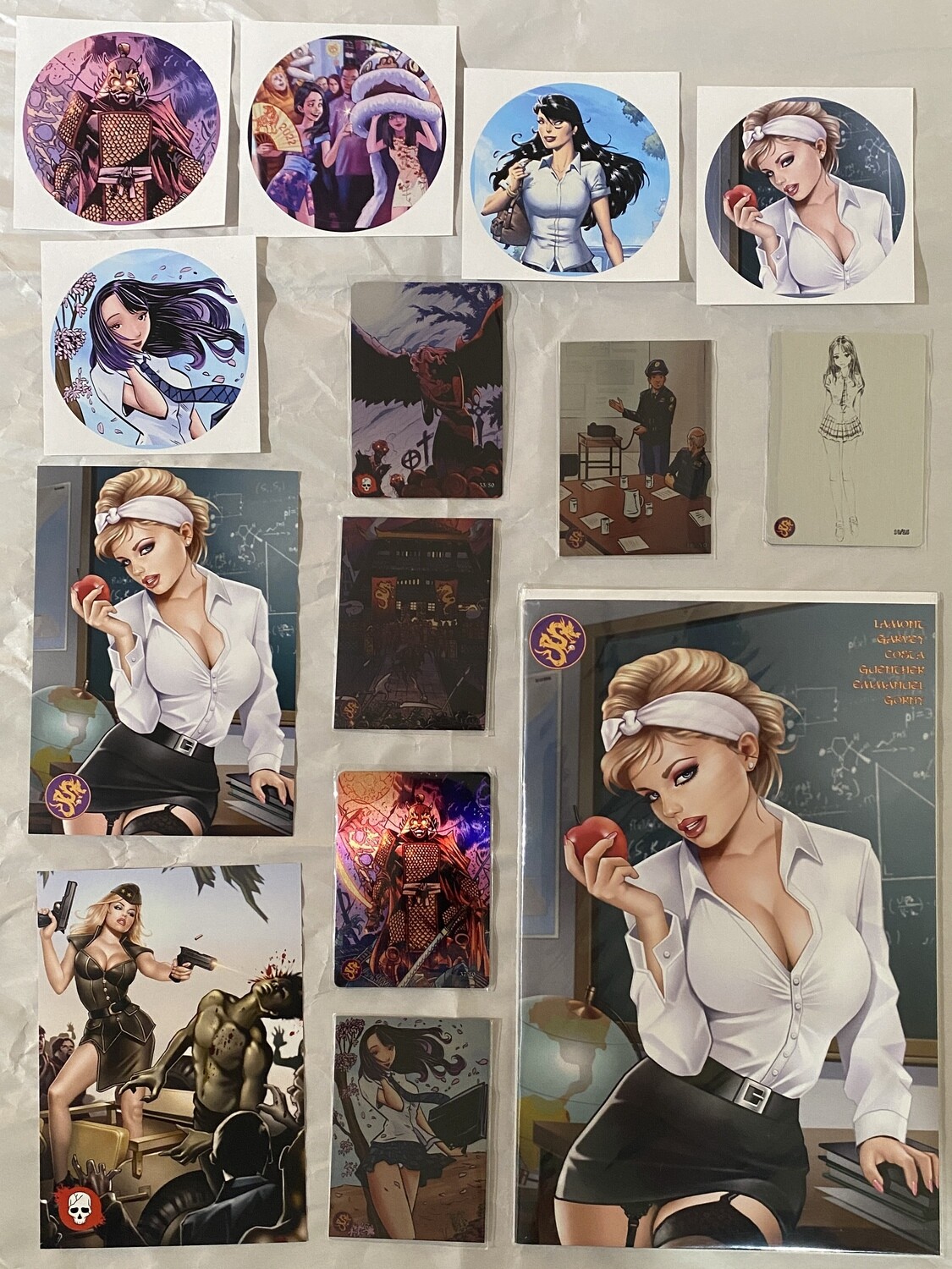 Spirit of the Dragon - Miss Temperance Variant + Kickstarter Stretch Goals
