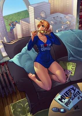 Muffy the Pimp Slayer #1 - Raymund Lee - Virgin Chrome Exclusive
