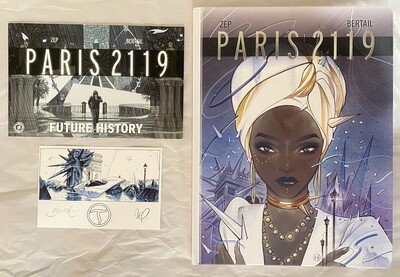 Paris 2119 - Peach Momoko Hardcover Exclusive + Kickstarter Stretch Goals