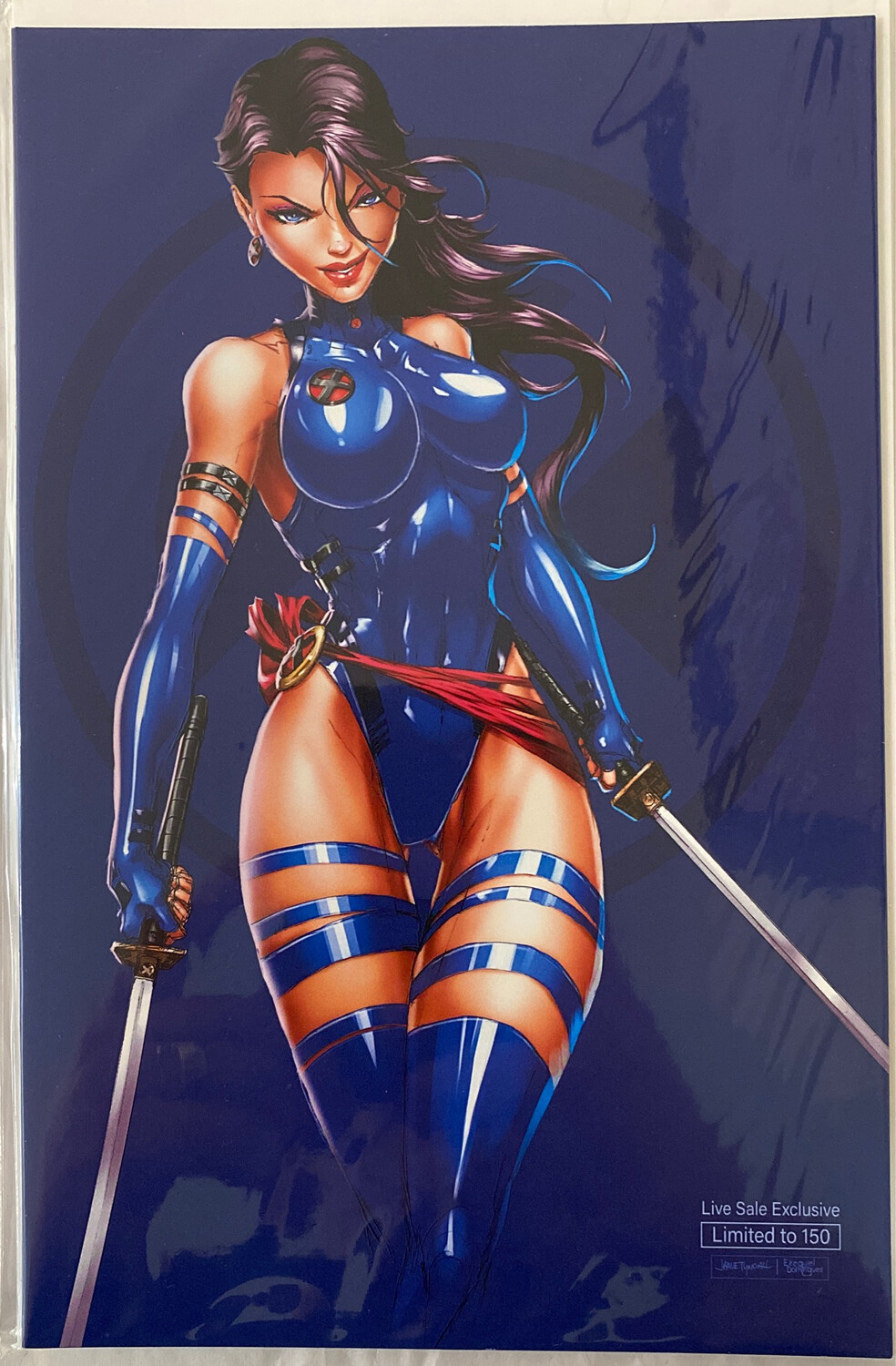 White Widow #4 - Psylocke Cosplay Virgin Exclusive