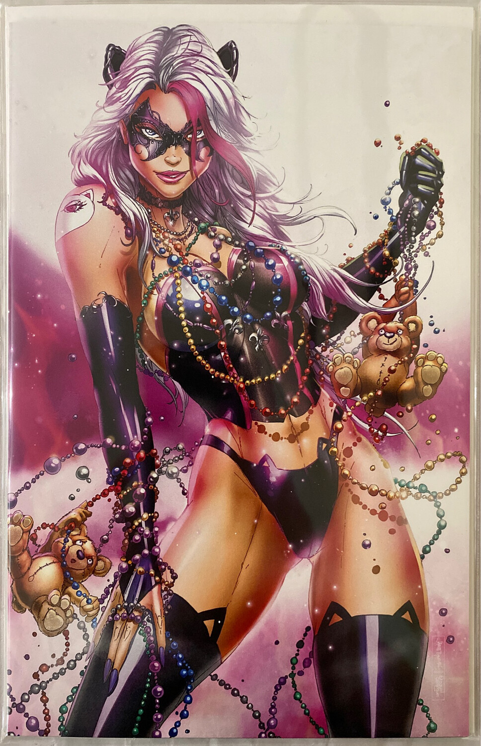 Miss Meow #2 - Mardi Gras Virgin Exclusive