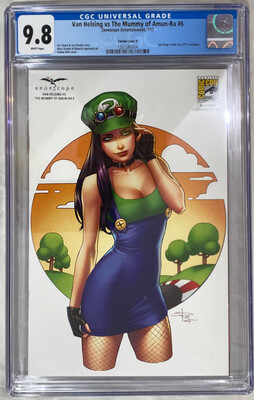 Van Helsing vs the Mummy of Amun-Ra #1 - Bombshell Exclusive - CGC 9.8