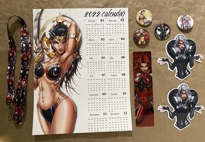 Jamie Tyndall Artbook - Platinum Edition Stretch Goals