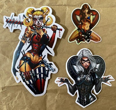 Jamie Tyndall - Three Sticker Set