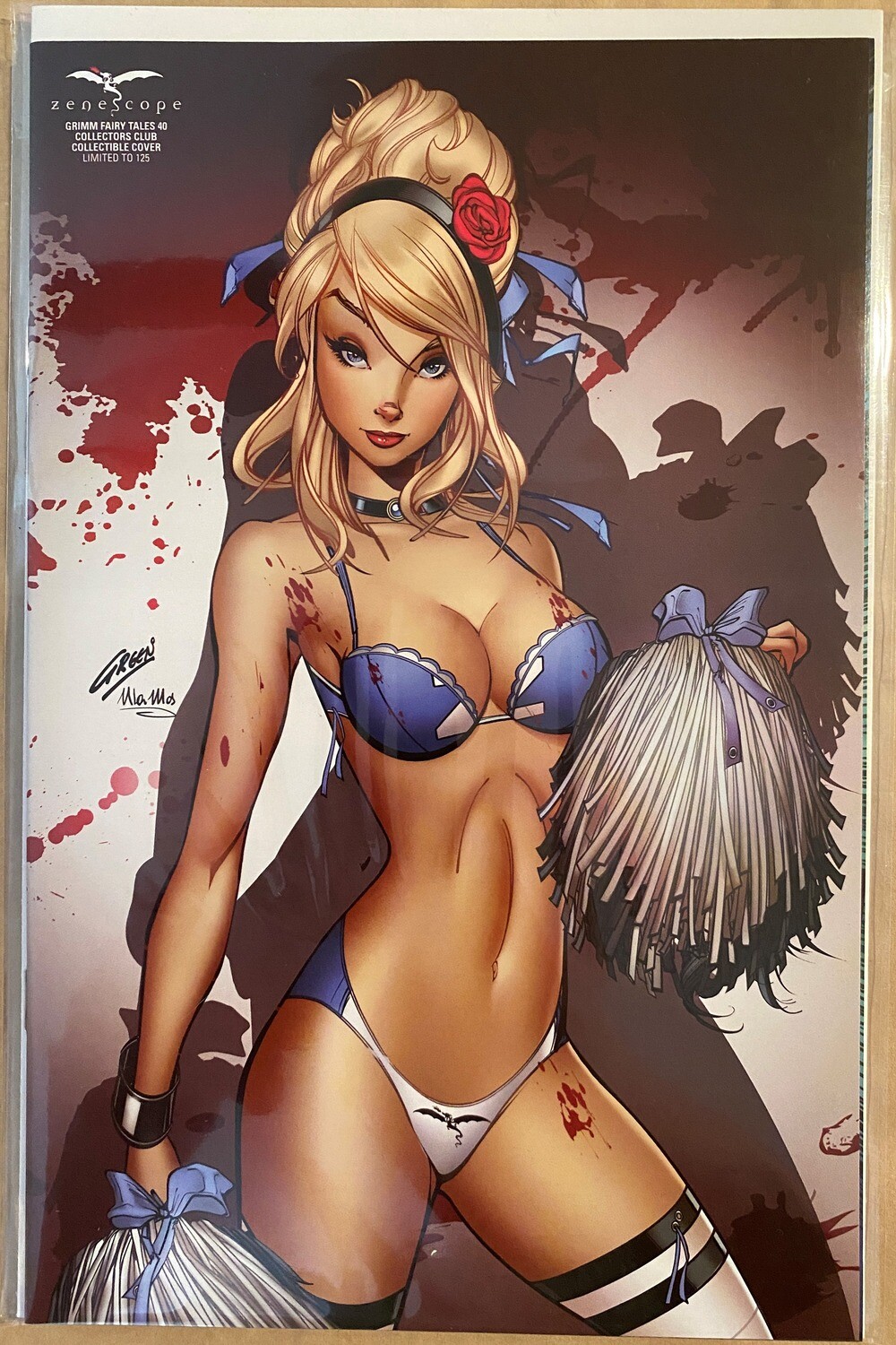 Grimm Fairy Tales #40 - Collectors Club Cheerleader Lingerie Exclusive