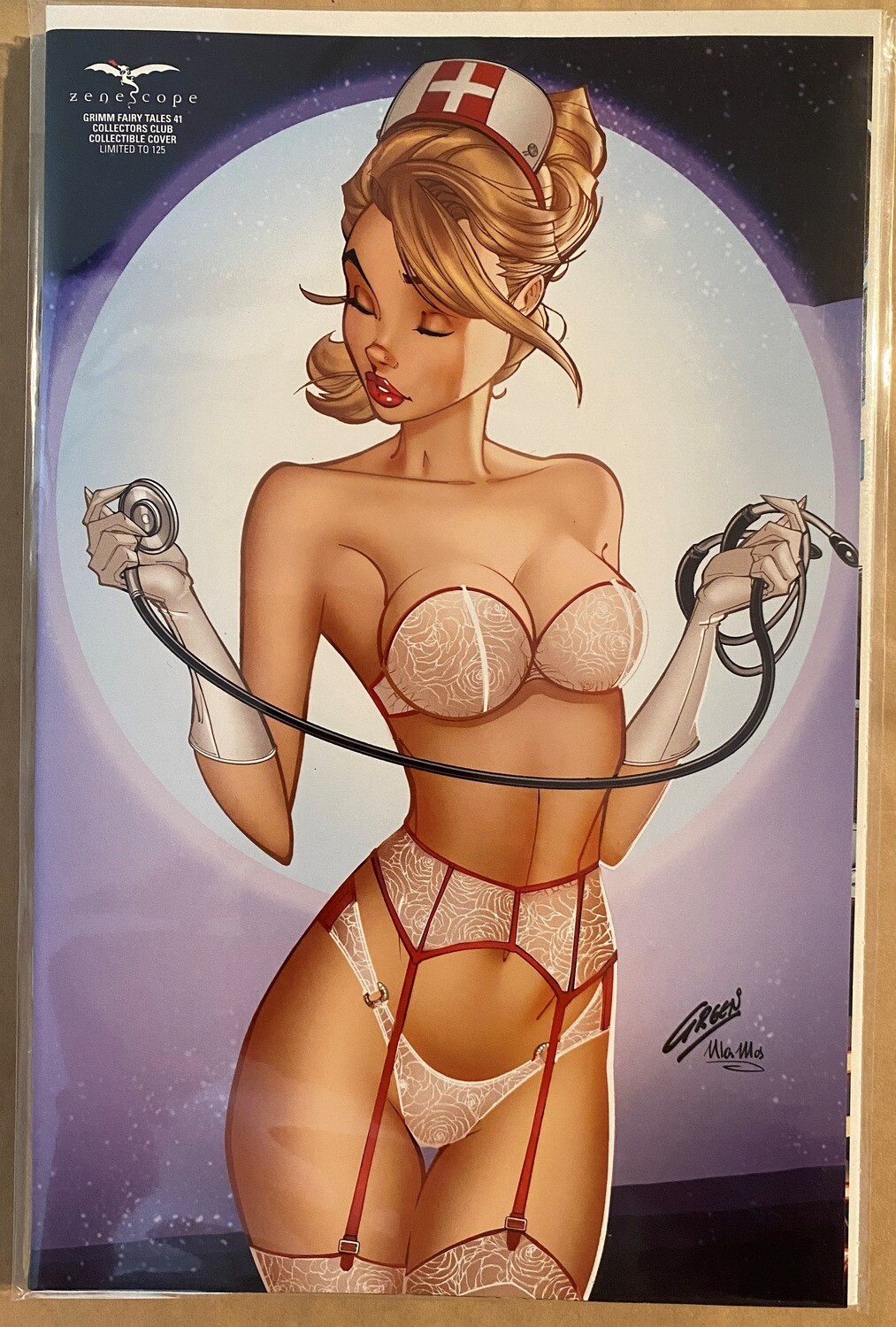 Grimm Fairy Tales #41 - Collectors Club Nurse Lingerie Exclusive