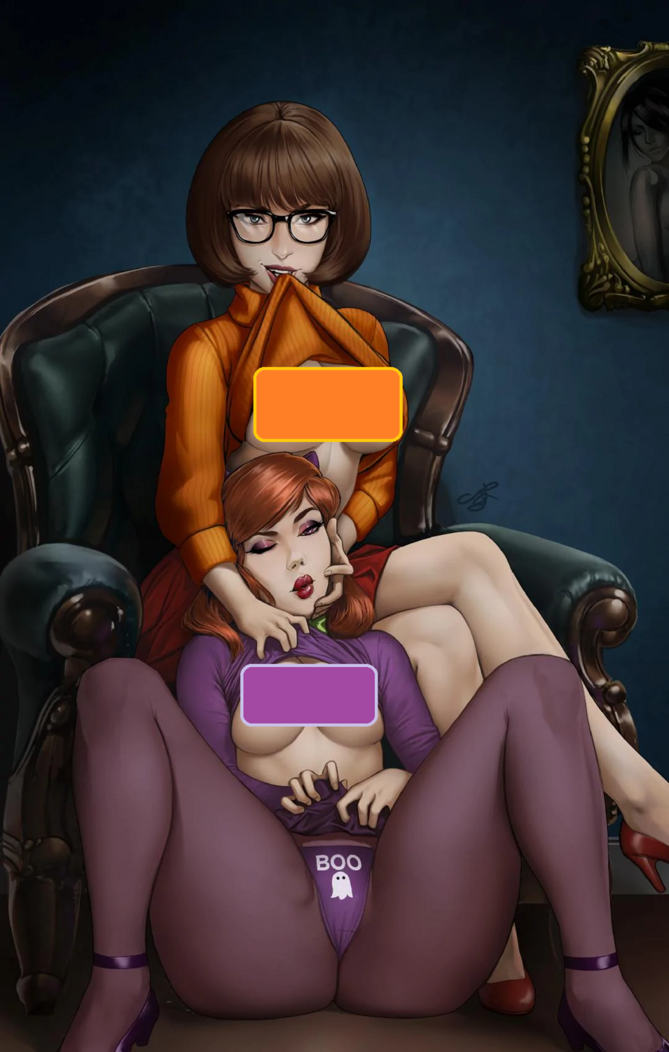 Totally Rad Monsters #1 - Velma &amp; Daphne Cosplay Virgin Naughty Variant
