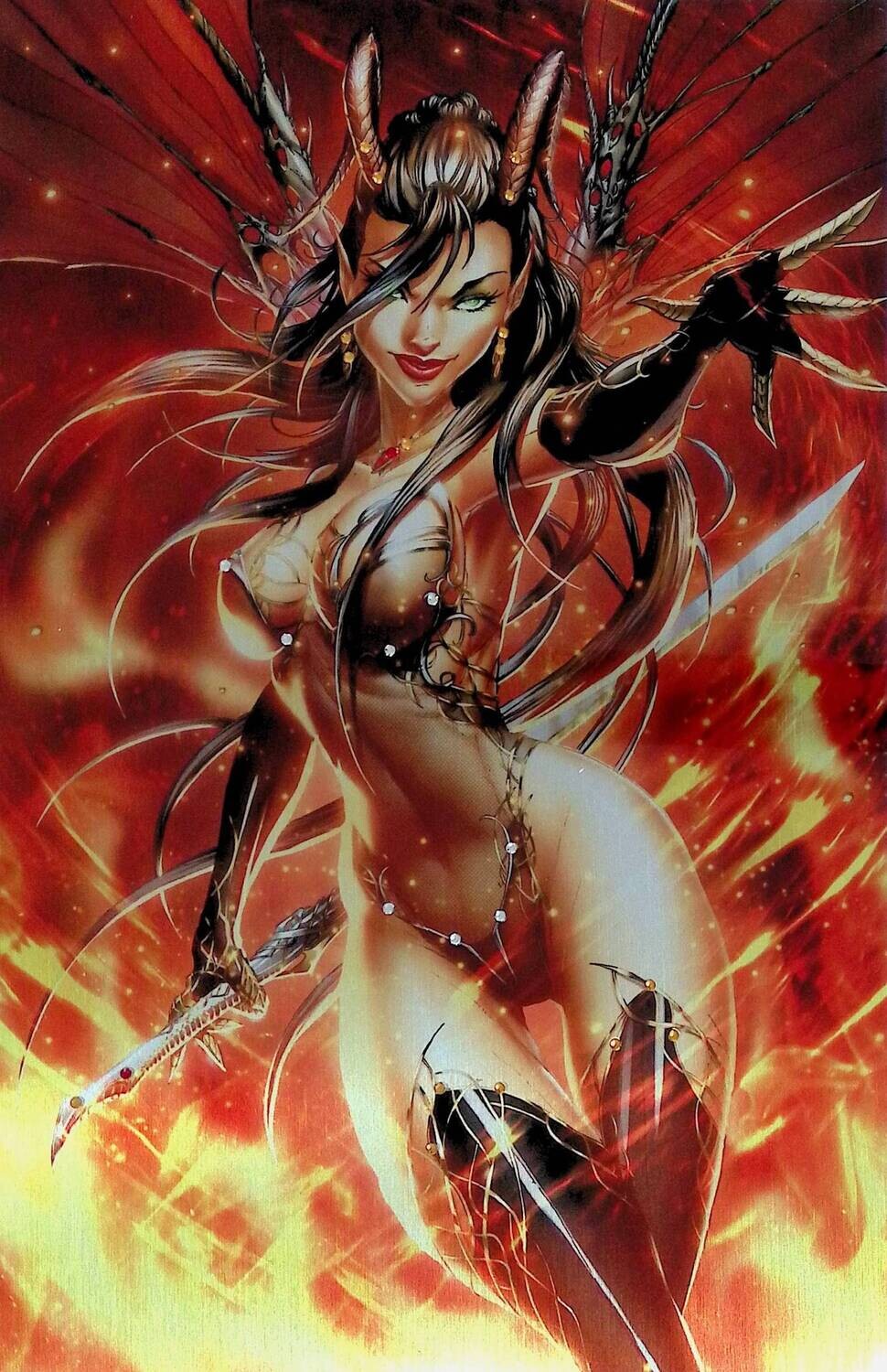 Daughters of Eden #1 - Lilith Ascension Jeweled Virgin Metal