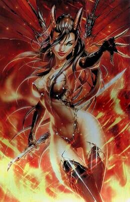 Daughters of Eden #1 - Lilith Ascension Jeweled Virgin Metal