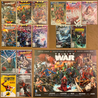 Trinity War Complete Set - Justice League / Justice League of America / Justice League Dark + Tie-Ins