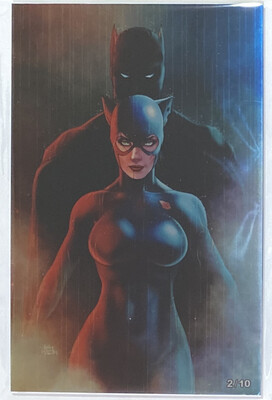 Covered: Volume One - Catwoman & Batman Virgin Metal Exclusive