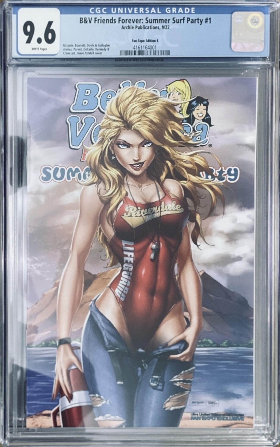 Betty and Veronica Friends Forever Summer Surf Party #1 - 2022 FanExpo Exclusive - CGC 9.6
