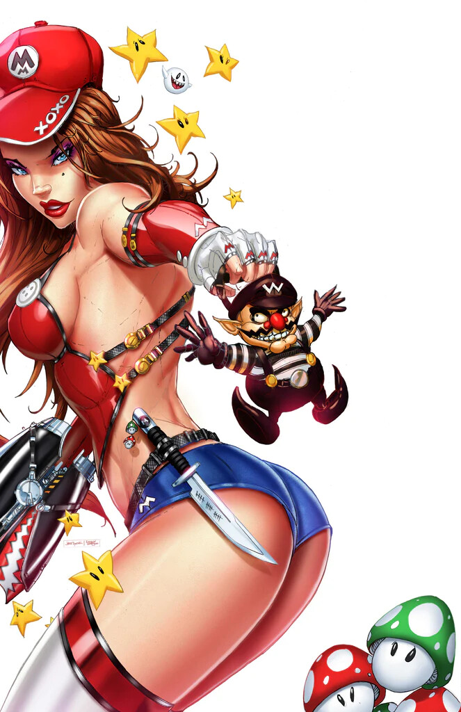Daughters of Eden #1 - Italian Plumber Virgin Sketch-Up Exclusive