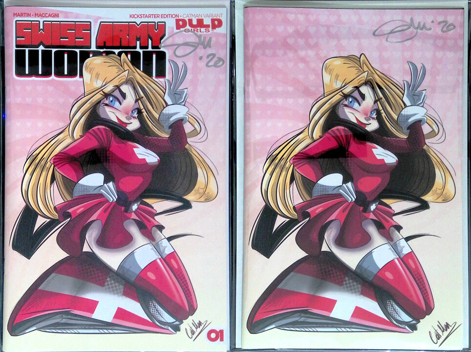 Swiss Army Woman #1 - Kickstarter Variants (Signed)