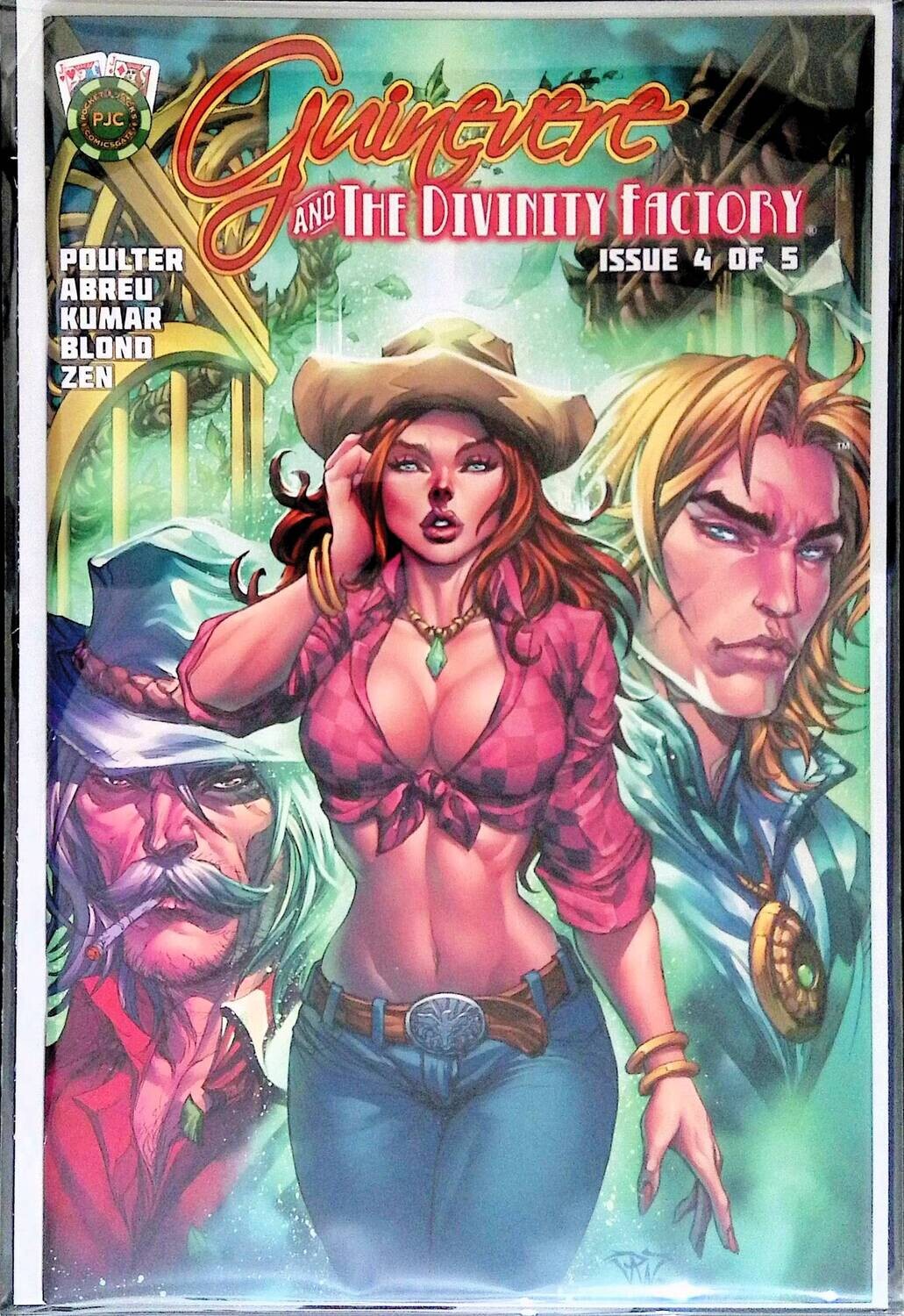 Guinevere and the Divinity Factory #4 - Paolo Pantalena Two Worlds Variant