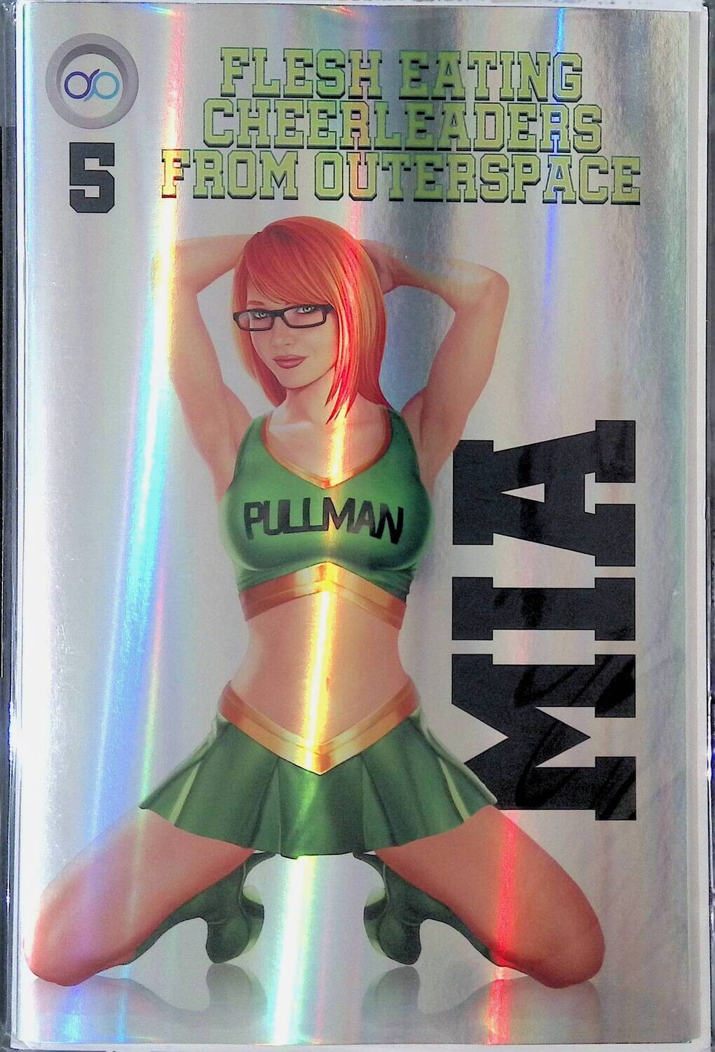 Flesh Eating Cheerleaders from Outer Space #5 - Posing Mia Holofoil Kickstarter Exclusive