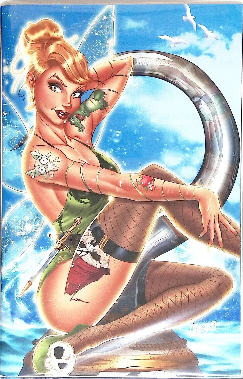 Gregbo Fairy Cosplay Artbook #1 - Tinkerbell - Virgin Box Set Exclusive
