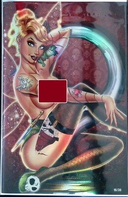 Gregbo Fairy Cosplay Artbook #1 - Tinkerbell - Virgin Naughty Red Holofoil Exclusive